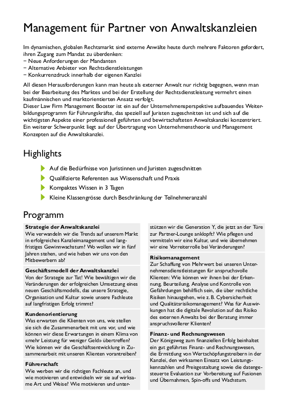 Universität St. Gallen (HSG) veranstaltet gemeinsam mit Law Business Anwaltsseminar in Wien – Bild 2