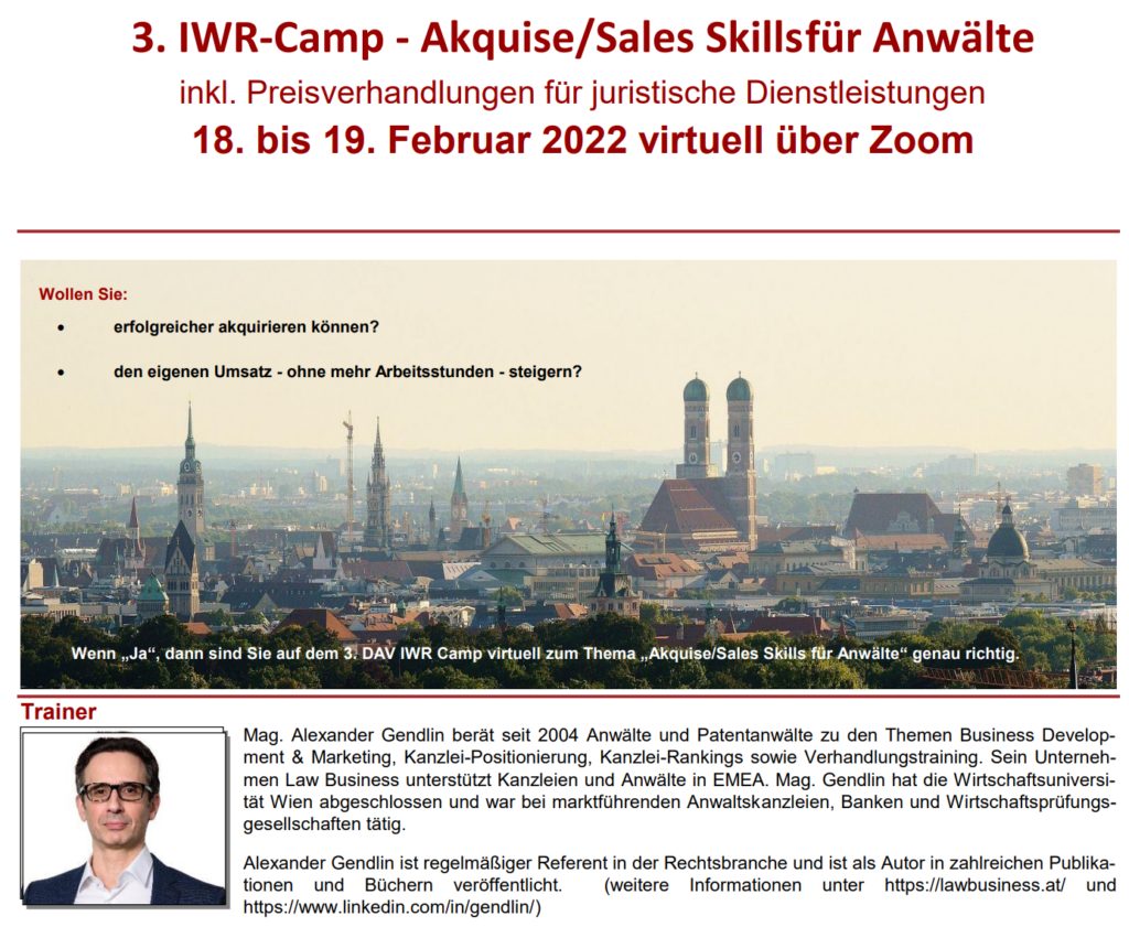 Grafik zum Sales Coaching für Kanzleien