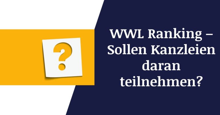 Beitragsbild: WWL – Who´s Who Legal: Sollen Kanzleien daran teilnehmen?