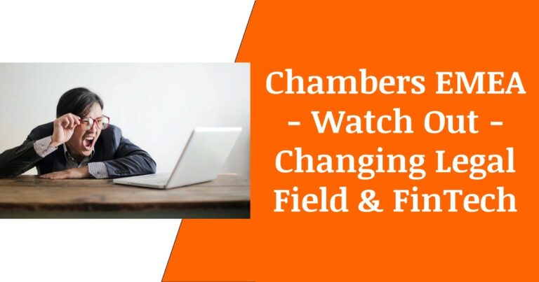 Beitragsbild: Chambers EMEA 17.5. & 25.5. / New Legal Fields Online!