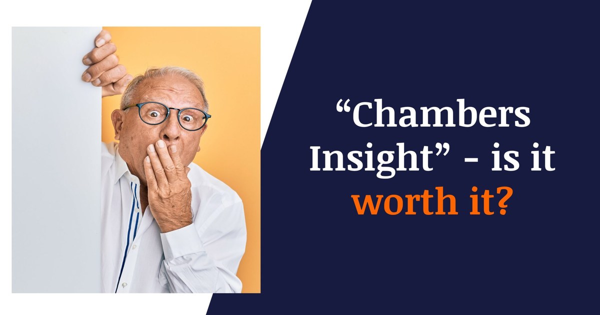 Article image: “Chambers Insight” – Is it worth the money?